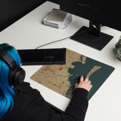 Custom Map Gaming Mouse Pad | MapStuff