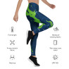 Custom Map Leggings with Personalized Location | MapStuff