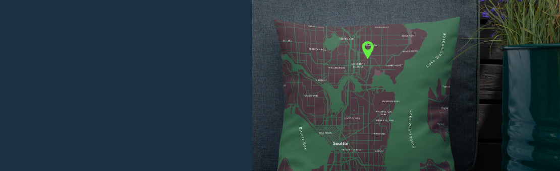 Maps of places that matter to you